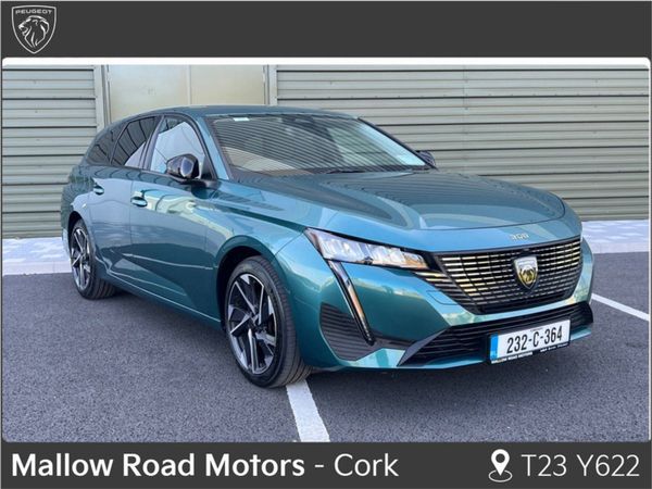 Peugeot 308 Estate, Petrol, 2023, Blue