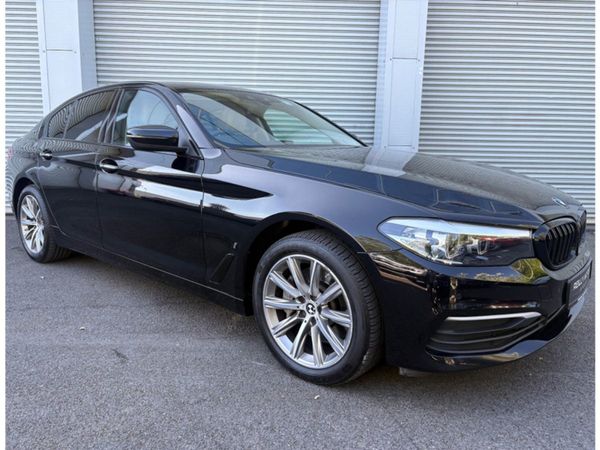 BMW 5-Series Saloon, Hybrid, 2017, Black