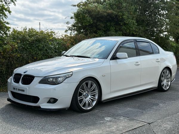 BMW 5-Series Saloon, Diesel, 2008, White
