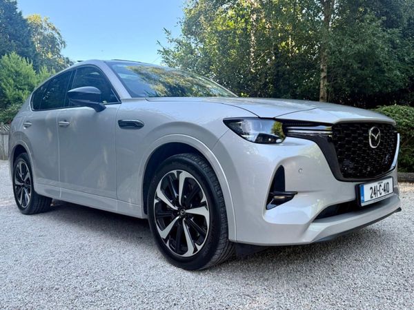 Mazda CX-60 SUV, Petrol Plug-in Hybrid, 2024, Grey