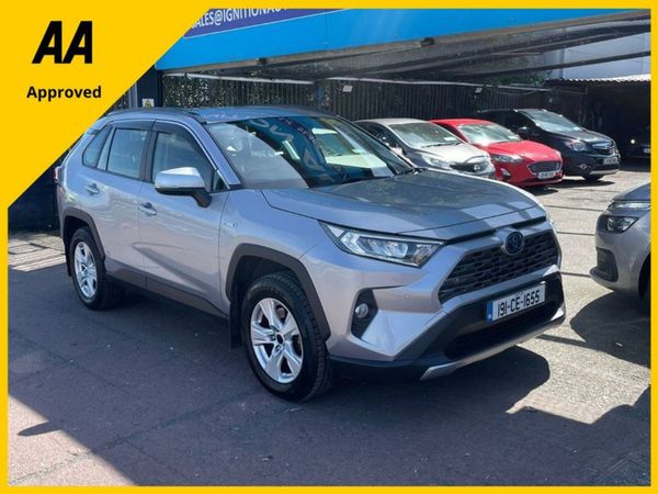 Toyota RAV4 Estate, Petrol Hybrid, 2019, Grey