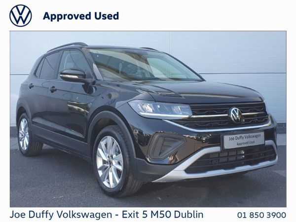 Volkswagen T-Cross Crossover, Petrol, 2025, Black