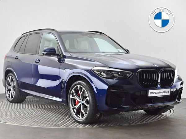 BMW X5 SUV, Petrol Plug-in Hybrid, 2023, Blue