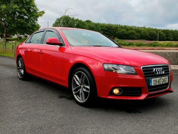 Audi A4 Saloon, Diesel, 2009, Red