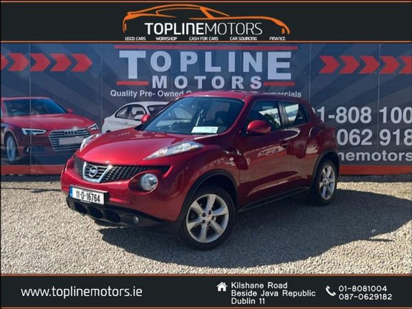 Nissan Juke Hatchback, Petrol, 2011, Red