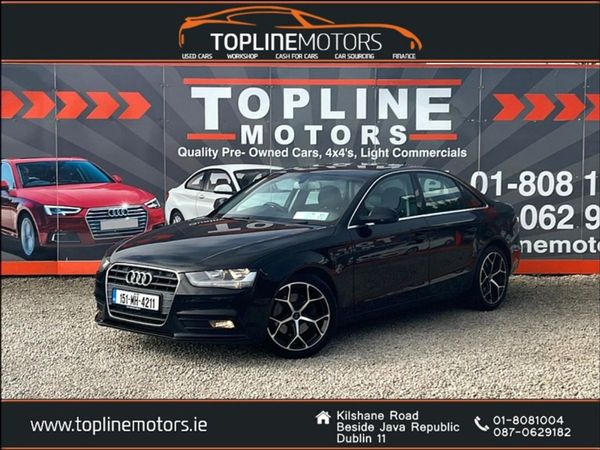 Audi A4 Saloon, Diesel, 2015, Black