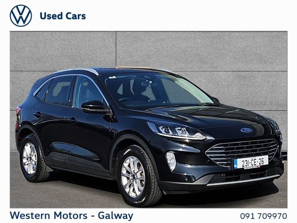 Ford Kuga SUV, Diesel Hybrid, 2023, Black