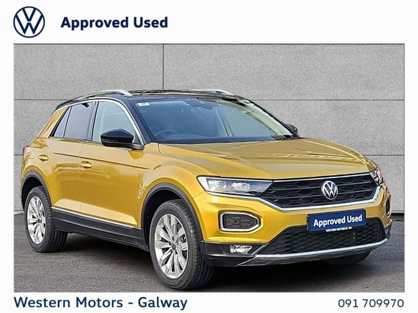Volkswagen T-Roc SUV, Diesel, 2021, Yellow