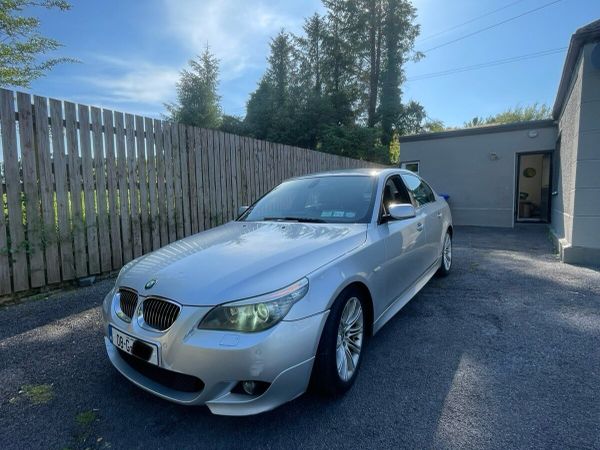 BMW 5-Series Saloon, Diesel, 2008, Silver