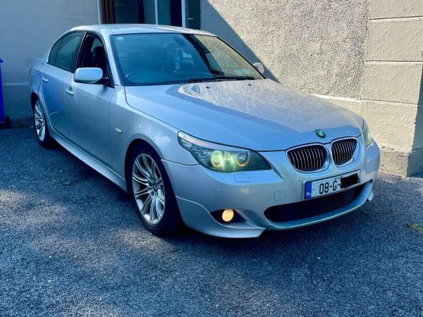 BMW 5-Series Saloon, Diesel, 2008, Silver
