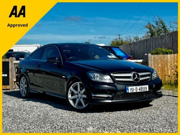 Mercedes-Benz C-Class Coupe, Diesel, 2015, Black