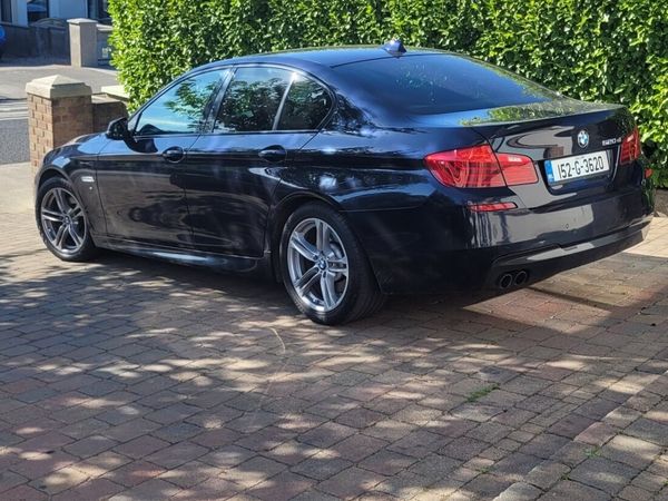 BMW 5-Series Saloon, Diesel, 2015, Black