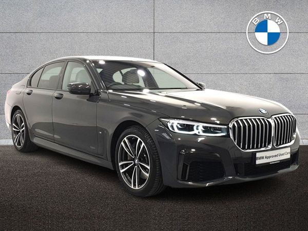 BMW 7-Series Saloon, Petrol Plug-in Hybrid, 2020, Grey