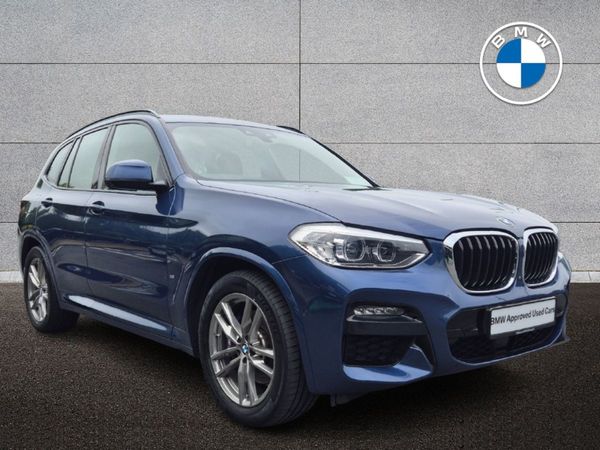 BMW X3 SUV, Petrol Plug-in Hybrid, 2021, Blue