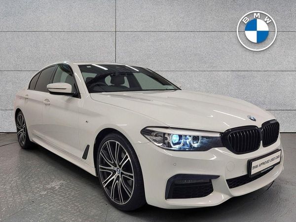 BMW 5-Series Saloon, Diesel, 2020, White