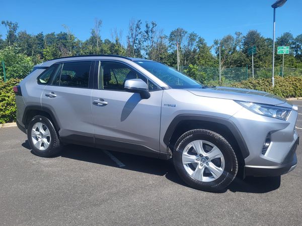 Toyota RAV4 SUV, Petrol Hybrid, 2021, Grey