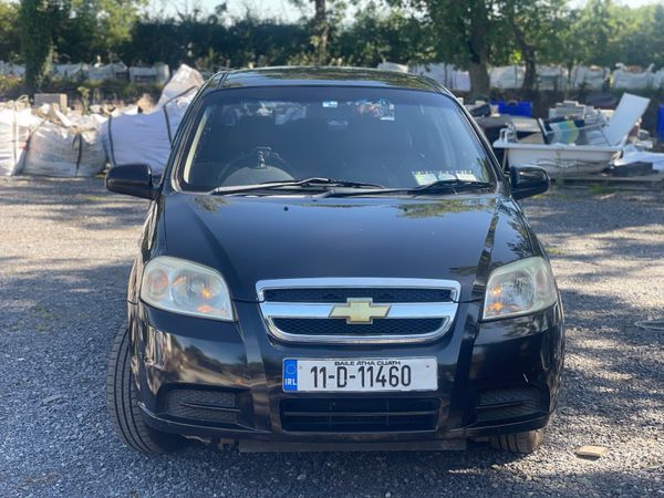 Chevrolet Aveo Saloon, Petrol, 2011, Black