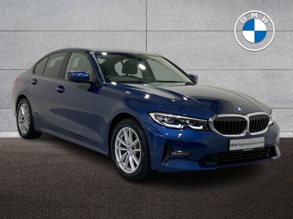BMW 3-Series Saloon, Diesel Hybrid, 2022, Blue