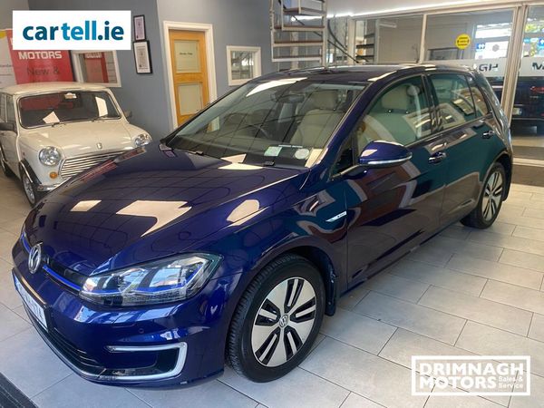 Volkswagen Golf Estate, Electric, 2018, Blue