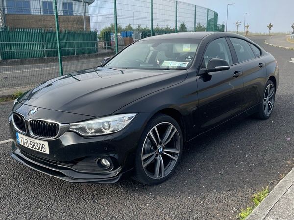 BMW 4-Series Coupe, Petrol, 2017, Black