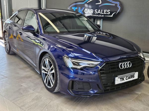 Audi A6 Saloon, Diesel, 2021, Blue