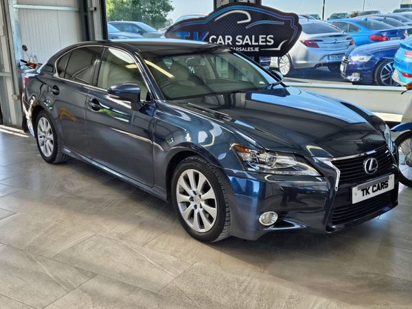 Lexus GS Saloon, Petrol Hybrid, 2014, Blue
