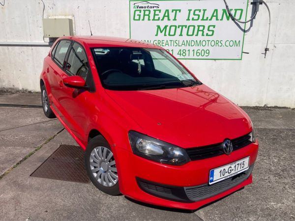 Volkswagen Polo Hatchback, Petrol, 2010, Red