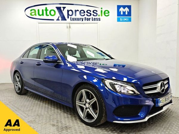 Mercedes-Benz C-Class Saloon, Diesel, 2017, Blue