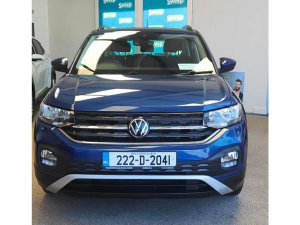 Volkswagen T-Cross Estate, Petrol, 2022, Blue