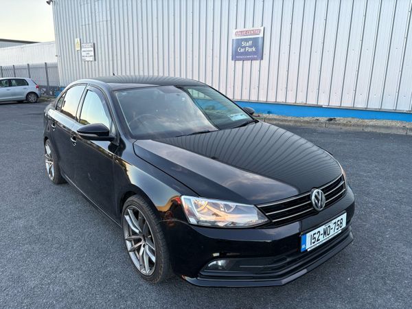Volkswagen Jetta Saloon, Diesel, 2015, Black