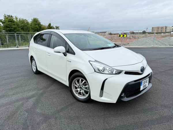 Toyota Prius MPV, Petrol Hybrid, 2020, White