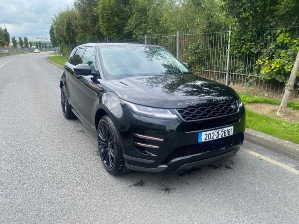 Land Rover Range Rover Evoque SUV, Petrol Hybrid, 2020, Black