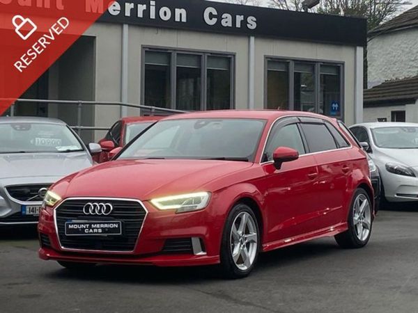 Audi A3 Hatchback, Petrol, 2018, Red