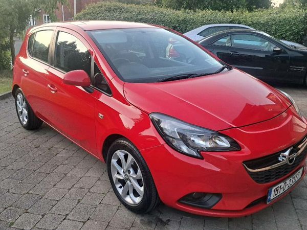 Opel Corsa Hatchback, Petrol, 2015, Red