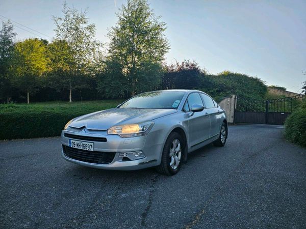 Citroen C5 Saloon, Diesel, 2009, Silver