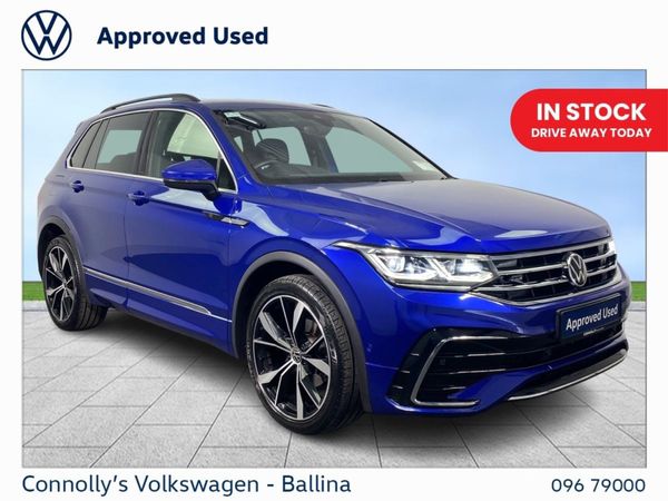 Volkswagen Tiguan SUV, Diesel, 2021, Blue
