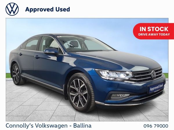 Volkswagen Passat Saloon, Diesel, 2021, Blue