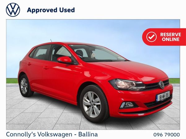 Volkswagen Polo Hatchback, Petrol, 2018, Red