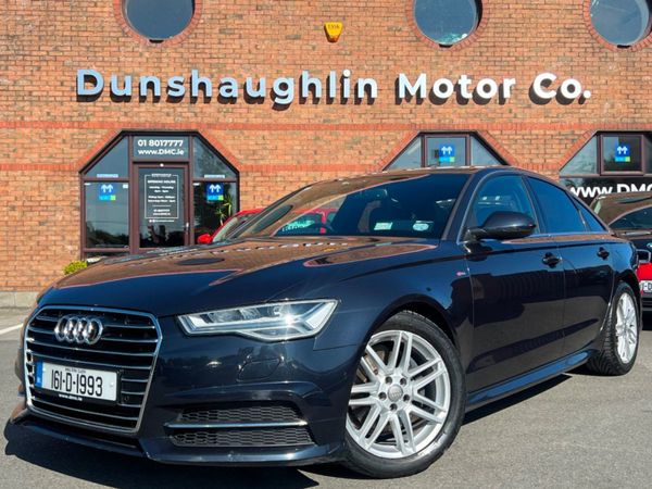 Audi A6 Saloon, Diesel, 2016, Blue