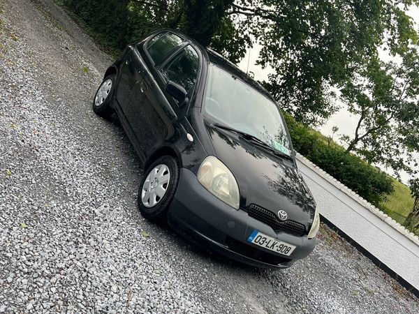 Toyota Yaris Hatchback, Petrol, 2003, Black