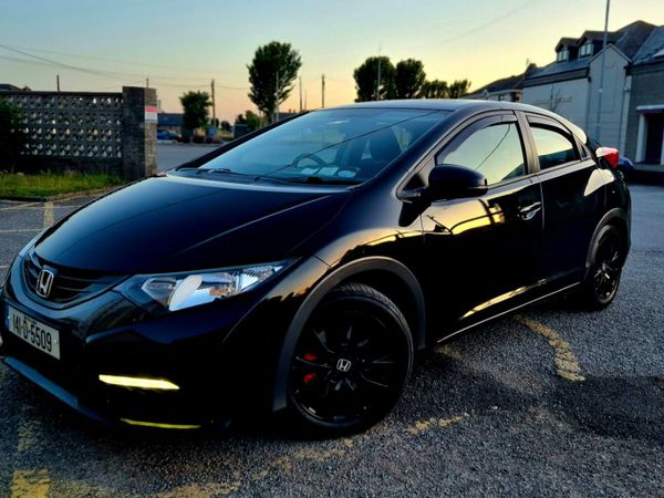 Honda Civic Hatchback, Diesel, 2014, Black