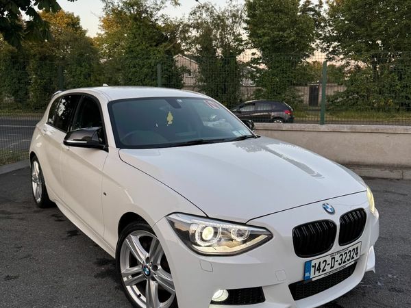 BMW 1-Series Hatchback, Petrol, 2014, White