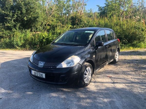 Nissan Tiida Hatchback, Petrol, 2008, Black