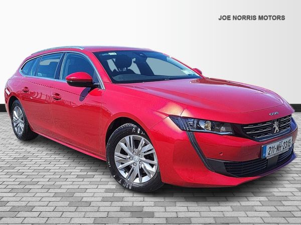 Peugeot 508 Estate, Diesel, 2021, Red