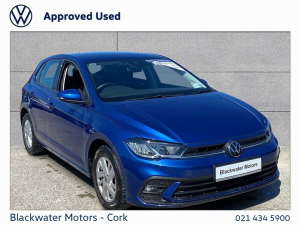 Volkswagen Polo Hatchback, Petrol, 2022, Blue