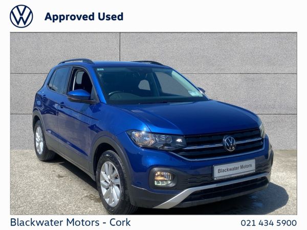 Volkswagen T-Cross Hatchback, Petrol, 2024, Blue