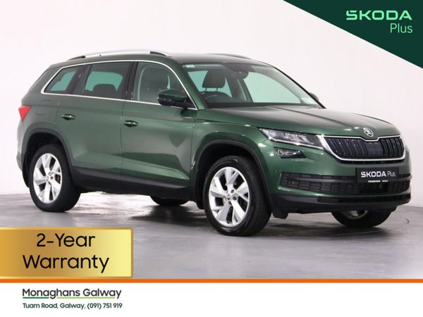 Skoda Kodiaq Estate, Diesel, 2021, Green