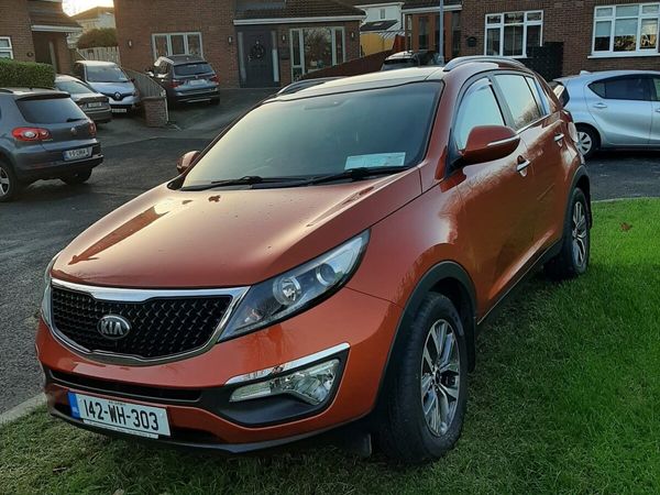 Kia Sportage SUV, Diesel, 2014, Orange