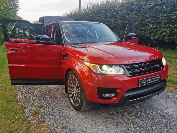 Land Rover Range Rover Sport SUV, Diesel, 2015, Red