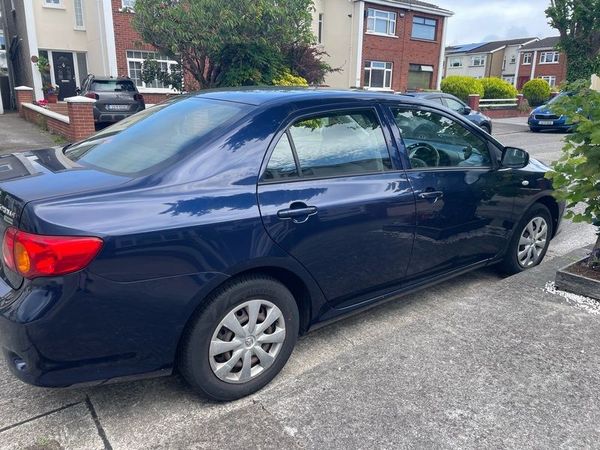 Toyota Corolla Saloon, Petrol, 2008, Blue